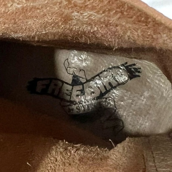 Freebird Genuine Leather Boho Strappy Floppy Jumpn Ankle Block Heel Boots - Picture 12 of 13